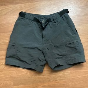 Grey North Face hiking shorts